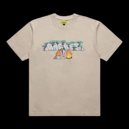 Market Neanderthal Tee 'Khaki'
