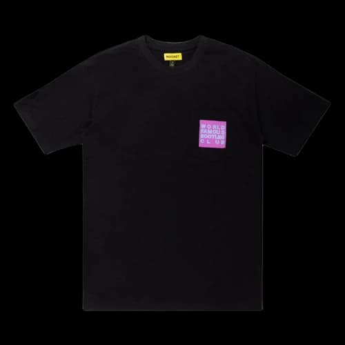Market World Famous Bootleg Club Pocket Tee 'Black'