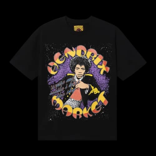 Market Kiss The Sky T-Shirt 'Tie Dye'