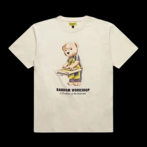 Market Random Workshop Bear Tee 'Cream'