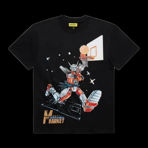 Market Go Code Dunking T-Shirt 'Black'