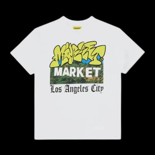 Market Mulholland T-Shirt 'White' GOAT Exclusive