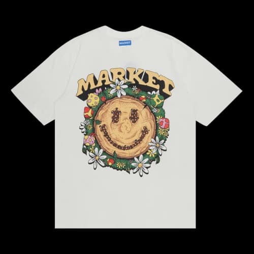 Market Smiley Decomposition T-Shirt 'Cloud'