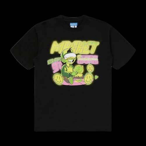 Market Smiley High Score Tee 'Black'