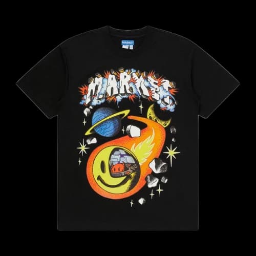 Market Smiley Conflicted T-Shirt 'Black'