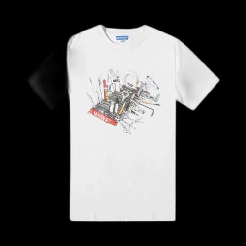 Market Tools Of The Trade T-Shirt 'White'