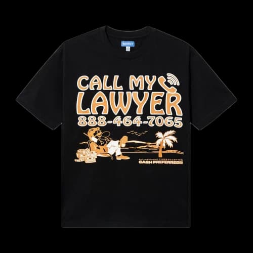 Market Offshore Lawyer Tee 'Black'