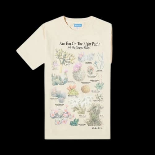 Market Right Path T-Shirt 'Sand'