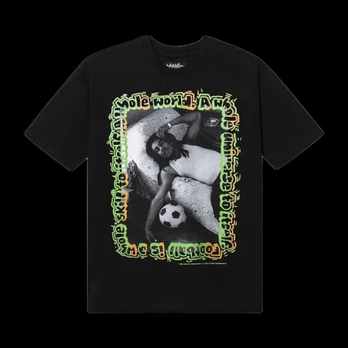 Market Bob Marley Soccer T-Shirt 'Black'