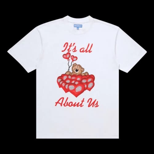 Market All About Us T-Shirt 'White'