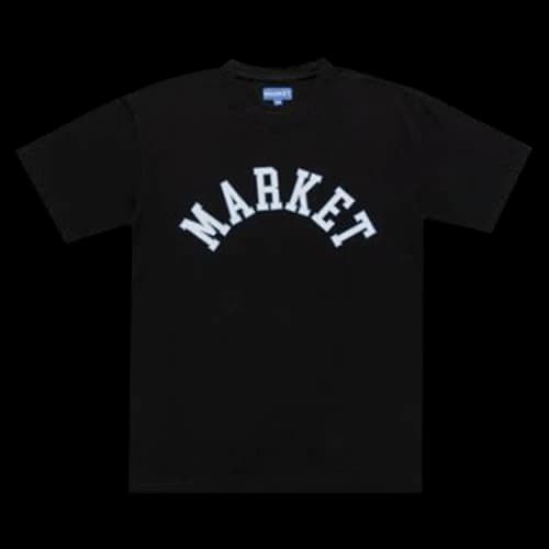 Market Throwback Arc T-Shirt 'Black'
