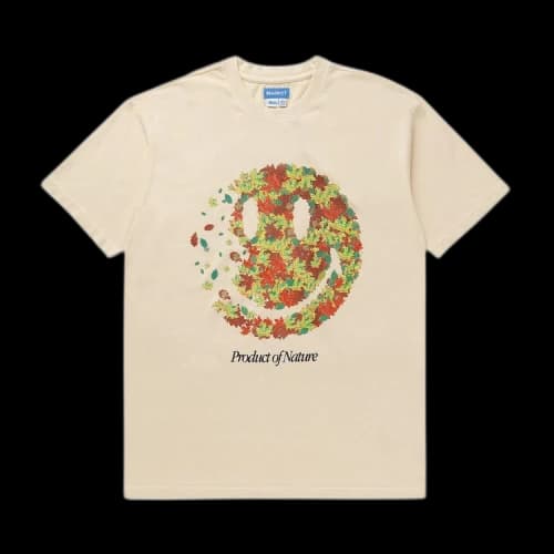Market Smiley Product Of Nature T-Shirt 'Ecru'