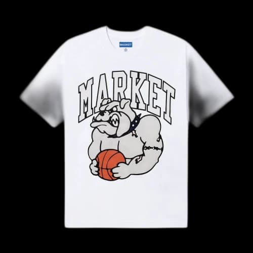 Market Bulldogs T-Shirt 'White'