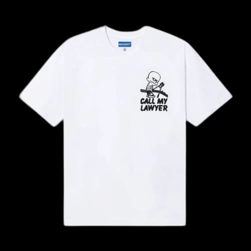 Market Not Guilty Tee 'White'