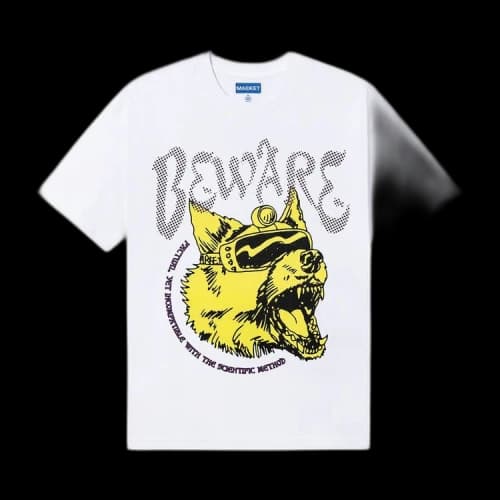 Market Beware 3000 T-Shirt 'White'