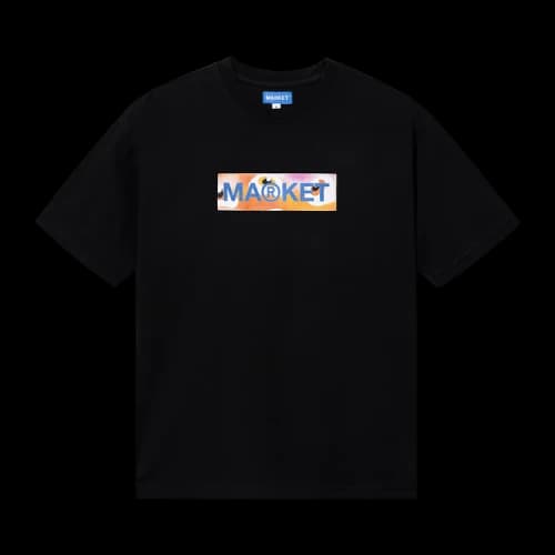 Market Bar Logo T-Shirt 'Black'