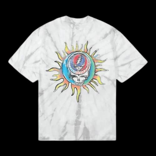 Market x Grateful Dead Wake The Dead T-Shirt 'Light Grey/Tie-Dye'