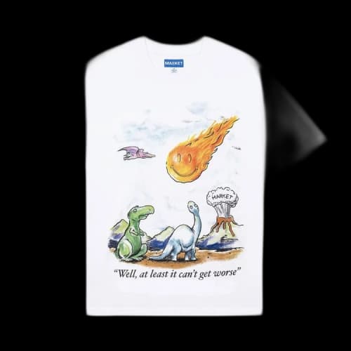 Market Smiley Bright Side T-Shirt 'White'
