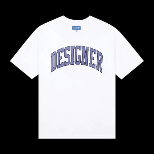 Market Designer Arc T-Shirt 'White'
