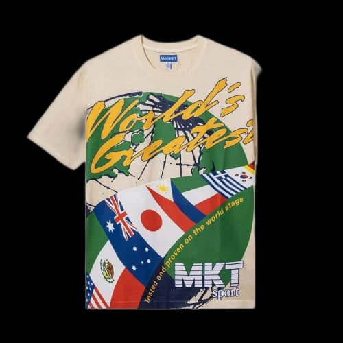Market Expedition Tee 'Ecru'