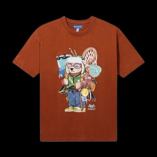 Market Ultralight Bear T-Shirt 'Rust'
