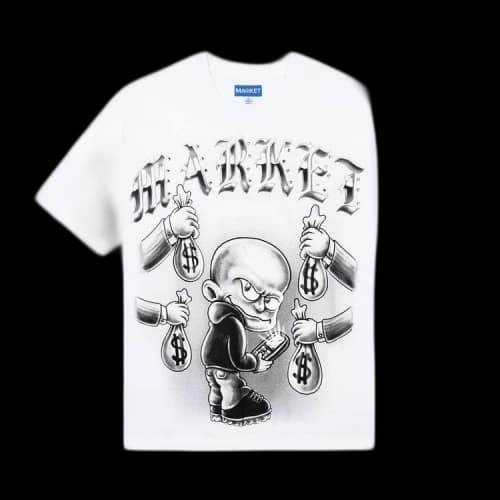Market Content Creator T-Shirt 'White'