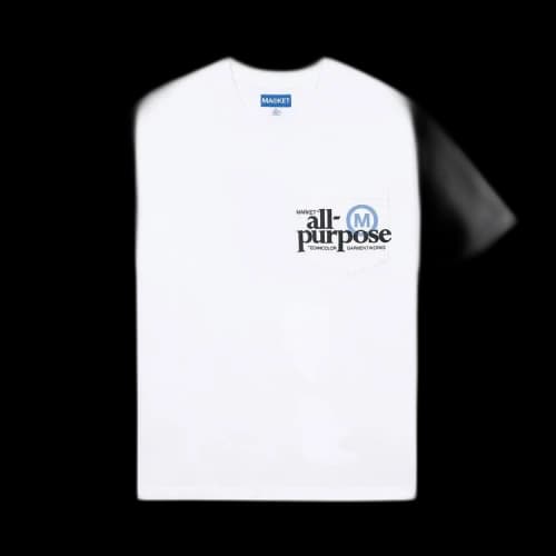 Market All Purpose T-Shirt 'White'