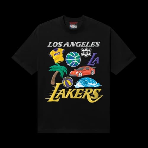 Market x NBA Lakers T-Shirt 'Black'