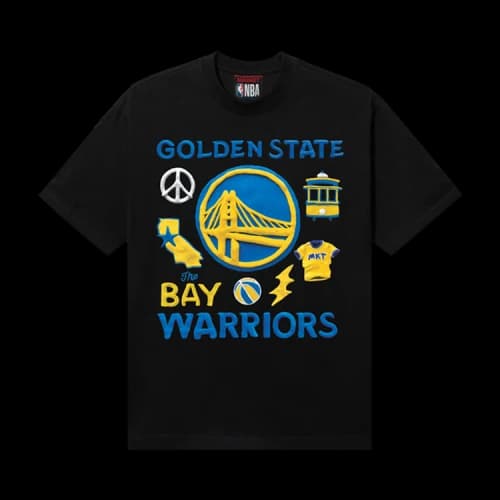 Market x NBA Golden State T-Shirt 'Black'