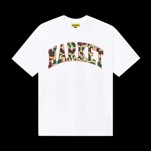 Market Reverse Duck Camo T-Shirt 'White'