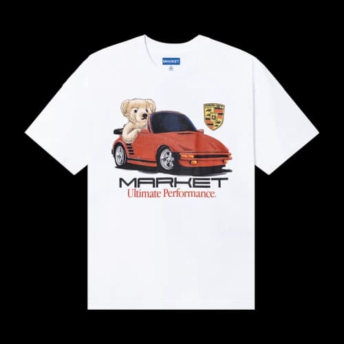 Market Ultimate Performance Bear T-Shirt 'White'