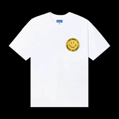 Market Smiley Afterhours T-Shirt 'White'