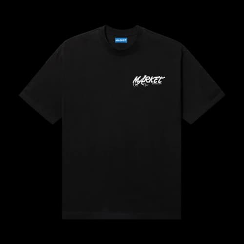 Market Audioman T-Shirt 'Washed Black'