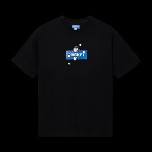 Market Damask T-Shirt 'Black'