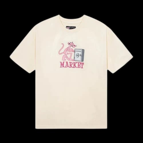 Market Pink Panther Call My Lawyer T-Shirt 'Ecru'