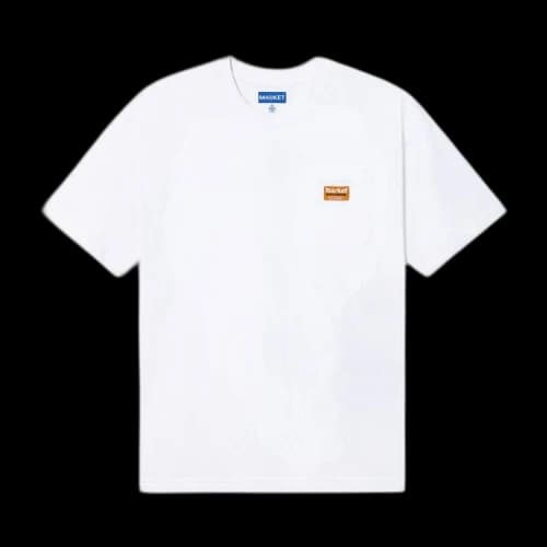 Market Hardware Pocket T-Shirt 'White'