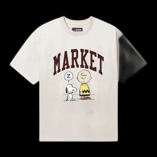 Market Peanuts Arc T-Shirt 'Ecru'
