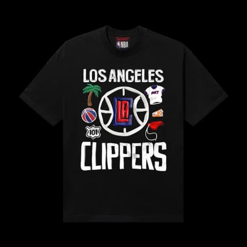 Market x NBA Clippers T-Shirt 'Black'