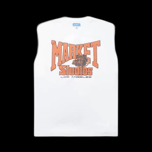 Market Bulldogs Tee 'White'