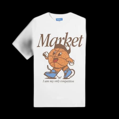 Market One On One T-Shirt 'White'