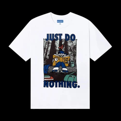 Market Just Do Nothing T-Shirt 'White'