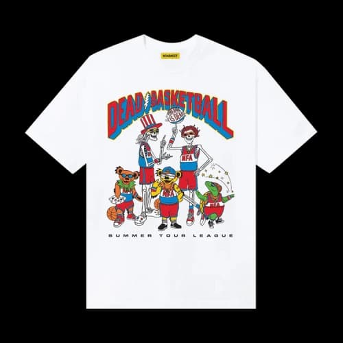 Market Grateful Dead Summer Tour League T-Shirt 'White'