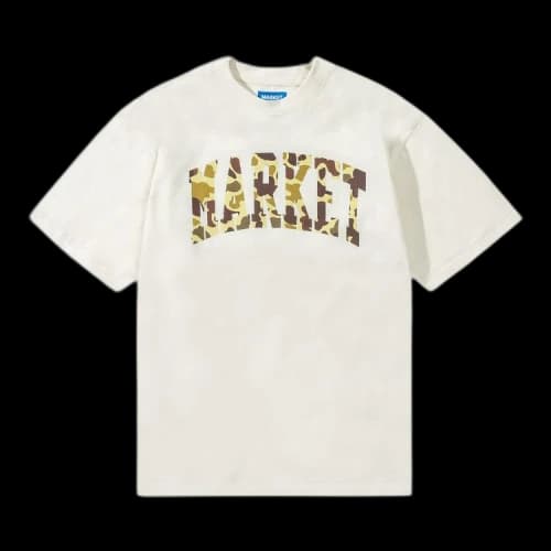 Market Duck Camo Arc T-Shirt 'Ecru'