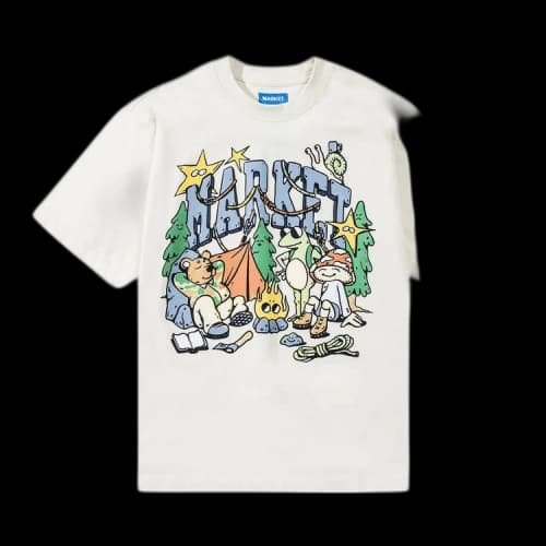Market Backcountry Buds T-Shirt 'Ecru'