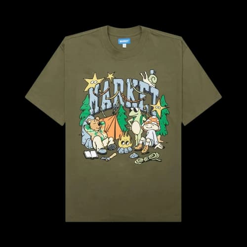 Market Backcountry Buds T-Shirt 'Kelp'