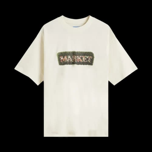 Market Hedges T-Shirt 'Ecru'