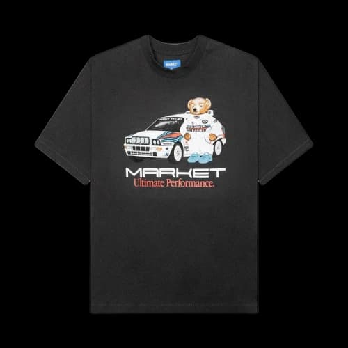 Market Ultimate Rally T-Shirt 'Washed Black'