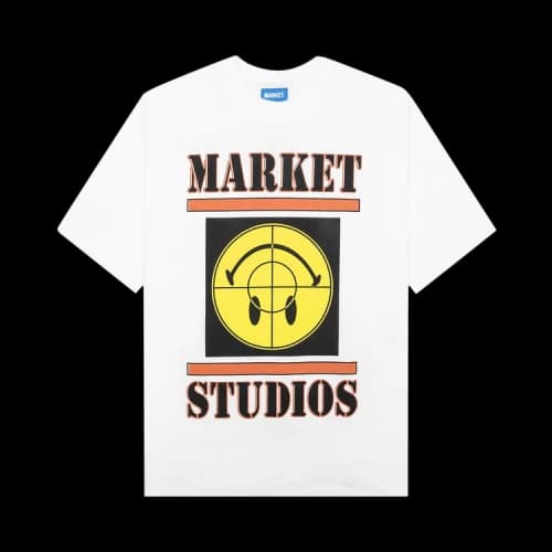 Market Smiley Hidden Truth T-Shirt 'White'