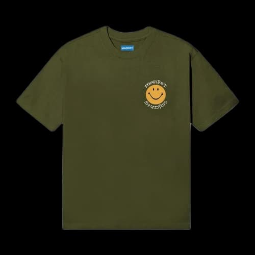 Market Smiley Arc T-Shirt 'Kelp'