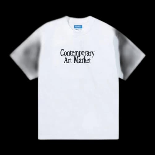 Market Smiley C.A.M. T-Shirt 'White'